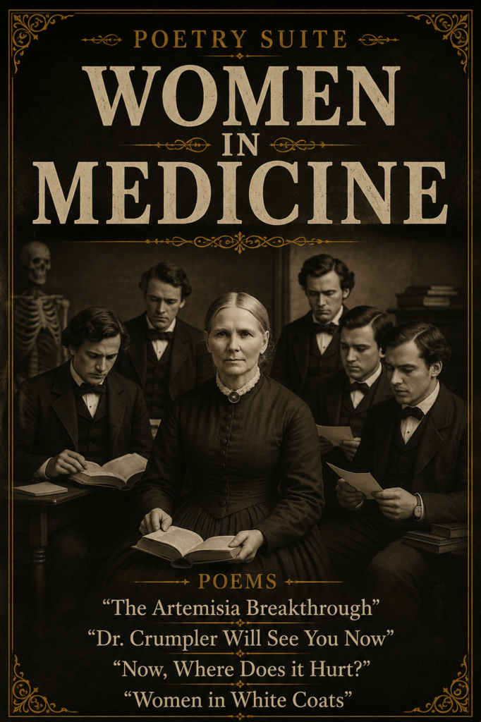 Women in Medicine w title and poem list