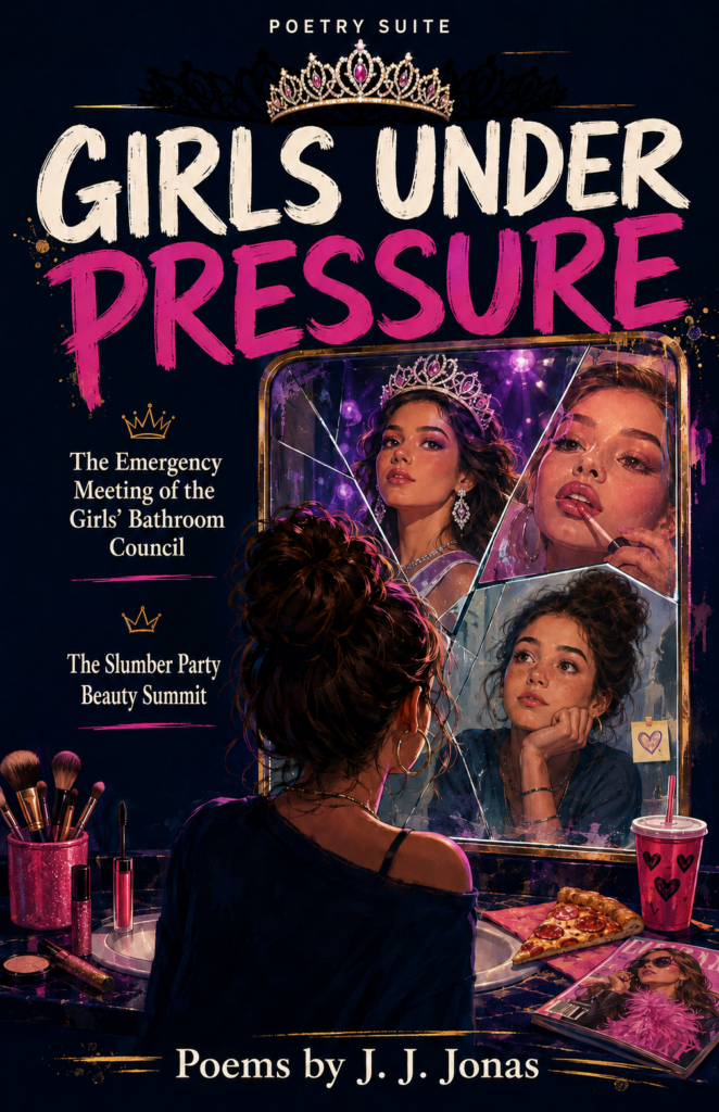Girls Under Pressure with title and poem list